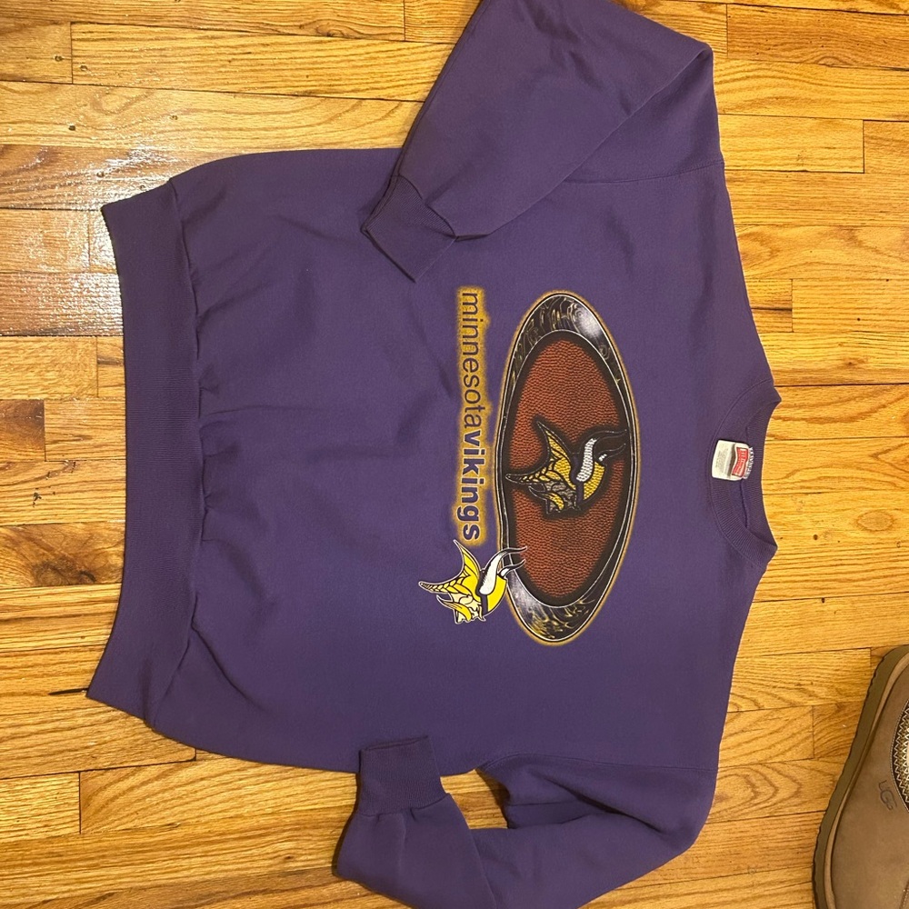 Minnesota Vikings Purple Sweatshirt